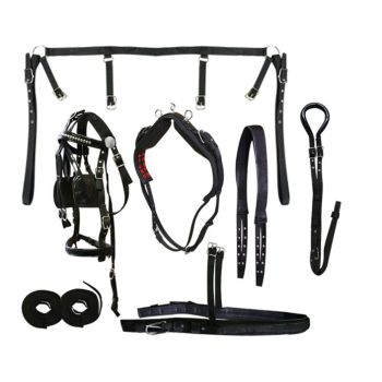 Medium / Large Horse size nylon driving harness