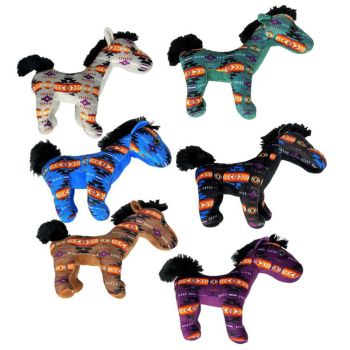 Aztec Print Stuffed 8" Horse