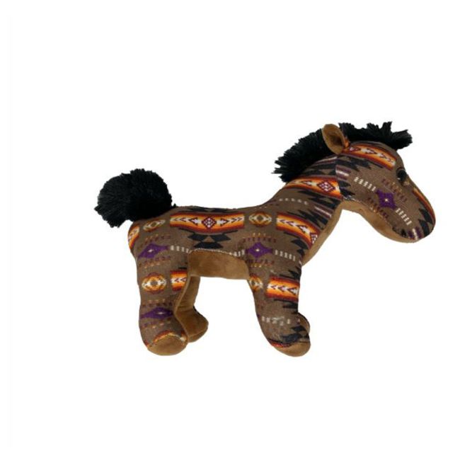 Aztec Print Stuffed 8" Horse #4