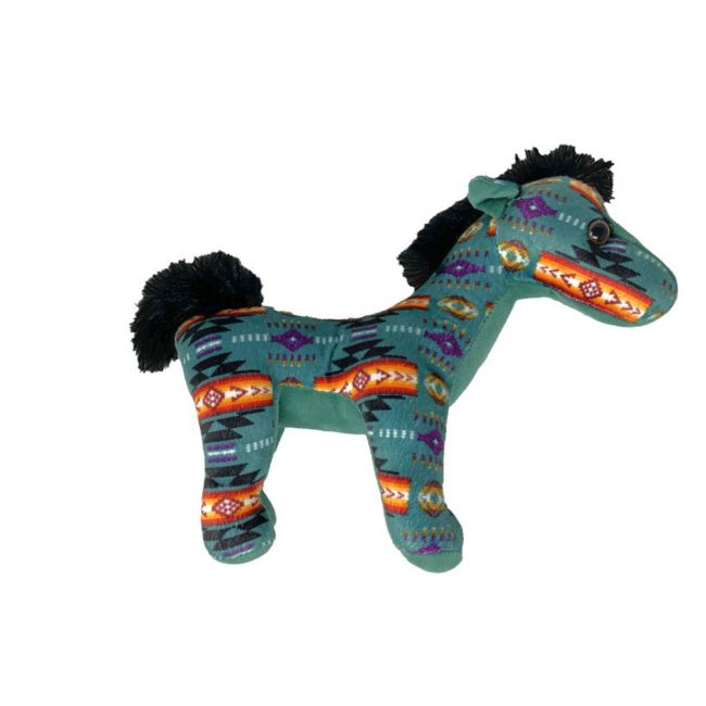 Aztec Print Stuffed 8" Horse #5