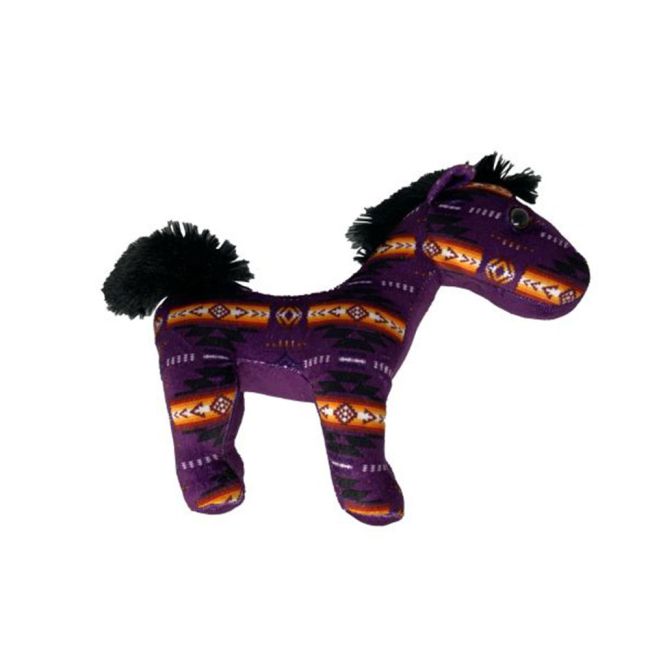 Aztec Print Stuffed 8" Horse #7