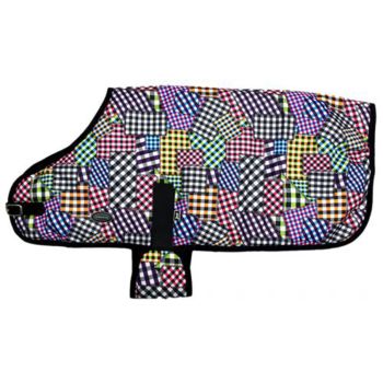 Showman XLarge Multicolored Patchwork Design Waterproof Dog Blanket