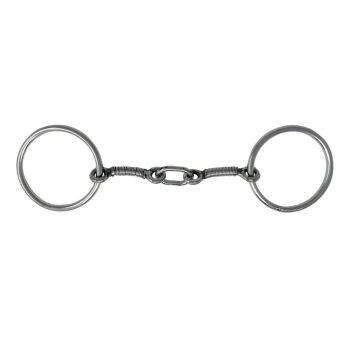 Showman Stainless Steel O-Ring Bit with Twisted Mouth