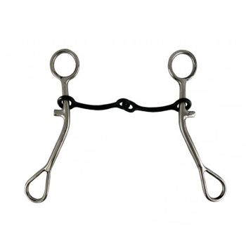 Showman Stainless Steel Gag mouth Sweet Iron bit