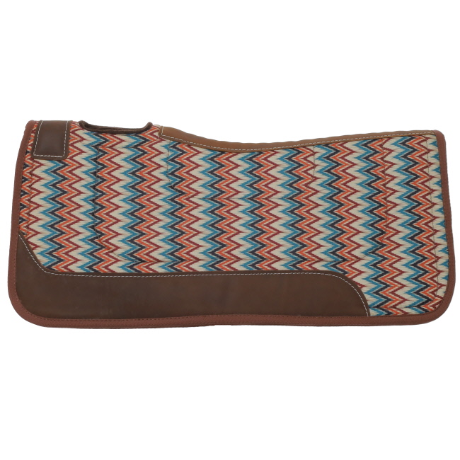 Showman 31" x 32" Shockwave Contoured Saddle Pad with Felt Bottom