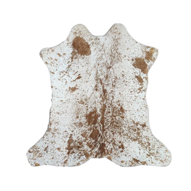 Mini Salt and Pepper Hair on Cowhide Rug - 7-9 Sq. Ft #6