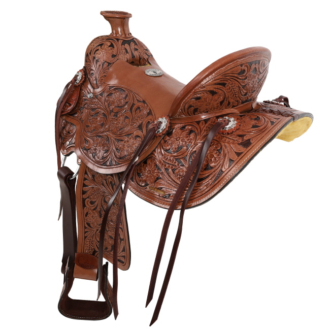 Double T Amarillo Wade Style Saddle - 13 Inch #2