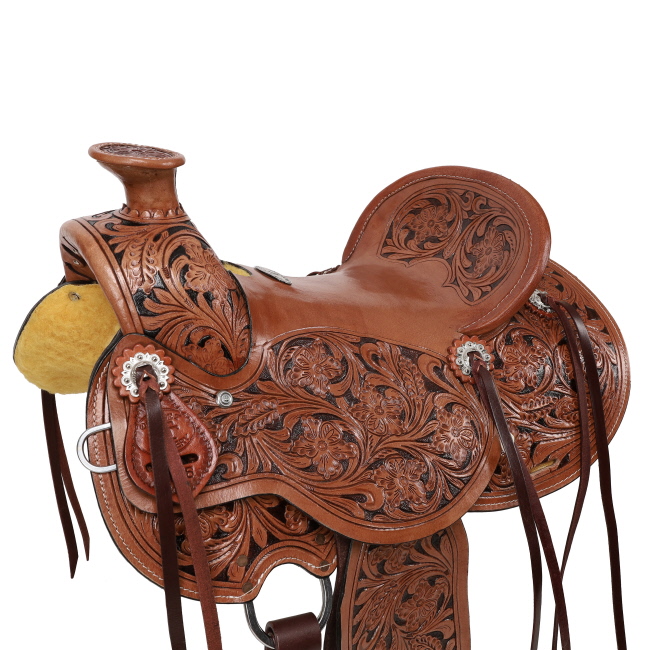 Double T Amarillo Wade Style Saddle - 13 Inch #3