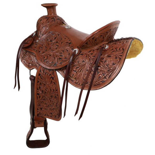 Double T Amarillo Wade Style Saddle - 16 Inch #2