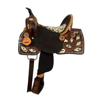 Double T Wilma Longhorn Roper Style Saddle - 13 Inch