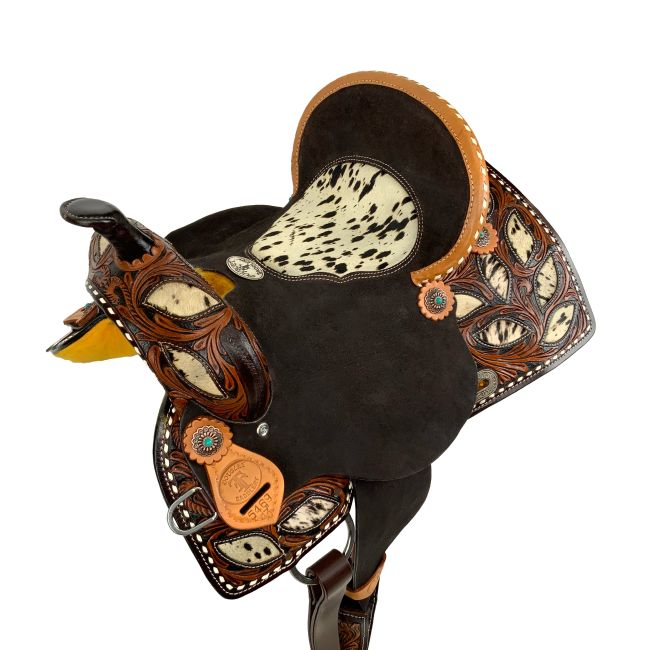 Double T Wilma Longhorn Roper Style Saddle - 13 Inch #3