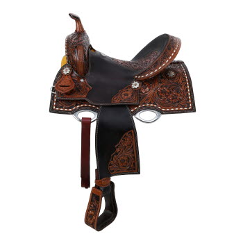 Double T Lorelei Barrel Style Saddle - 15 Inch