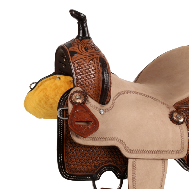 Double T Savannah Barrel Style Saddle - 15 Inch #3