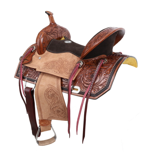 Double T Oakley Barrel Style Saddle - 13 Inch #2