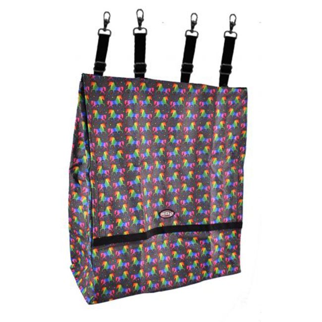 Showman Unicorn printed deluxe nylon stall bag