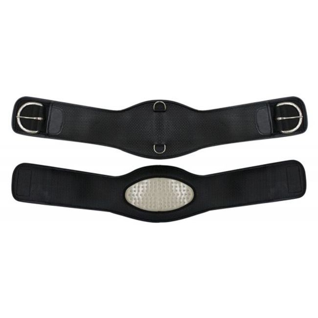 Showman Non-Slip Waffle Neoprene Roper Style Girth with Gel Center