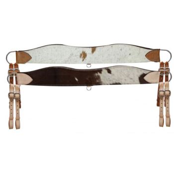 Showman Heavy Duty Hair on Cowhide Tripping Collar