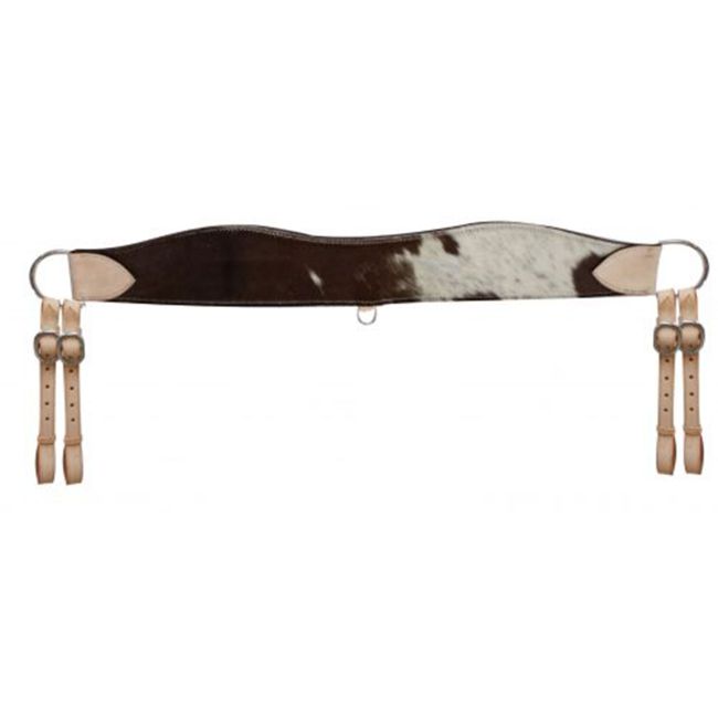 Showman Heavy Duty Hair on Cowhide Tripping Collar #2