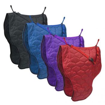 Diamond quilted heavy nylon saddle carrier