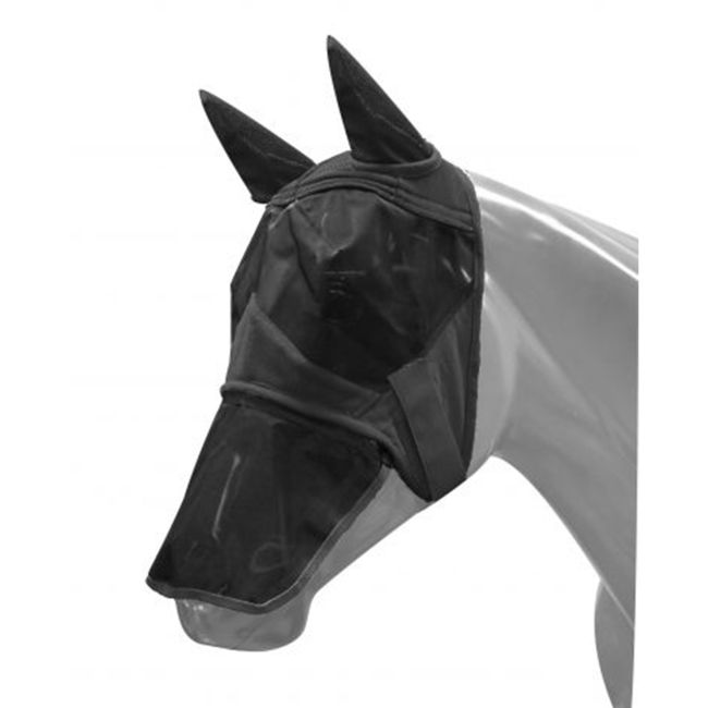 Showman Teddy fleece flymask with detachable nose #2