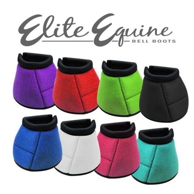 Showman Elite Equine Bell Boot. Sold in pairs