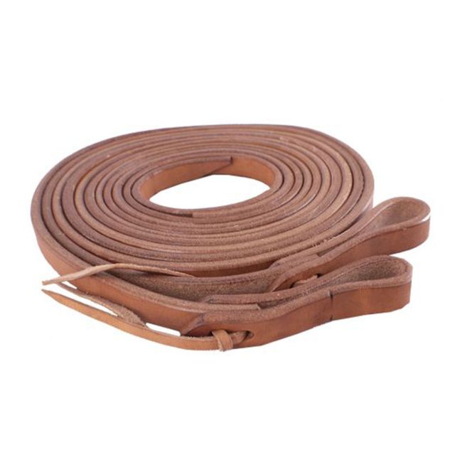 Showman 5&#47;8" x 8ft Harness leather split reins