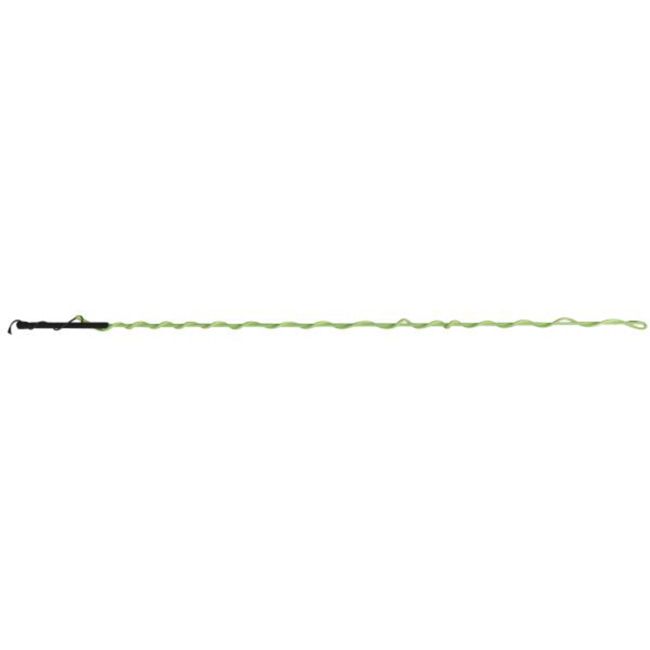 PVC handle lunge whip with 5.5' shaft and 6' lash #3