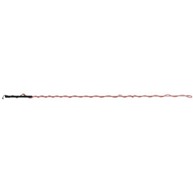 PVC handle lunge whip with 5.5' shaft and 6' lash #4