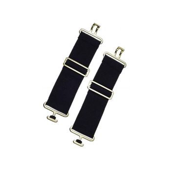 Showman Belly Surcingle Extender Straps. Sold in pairs of two