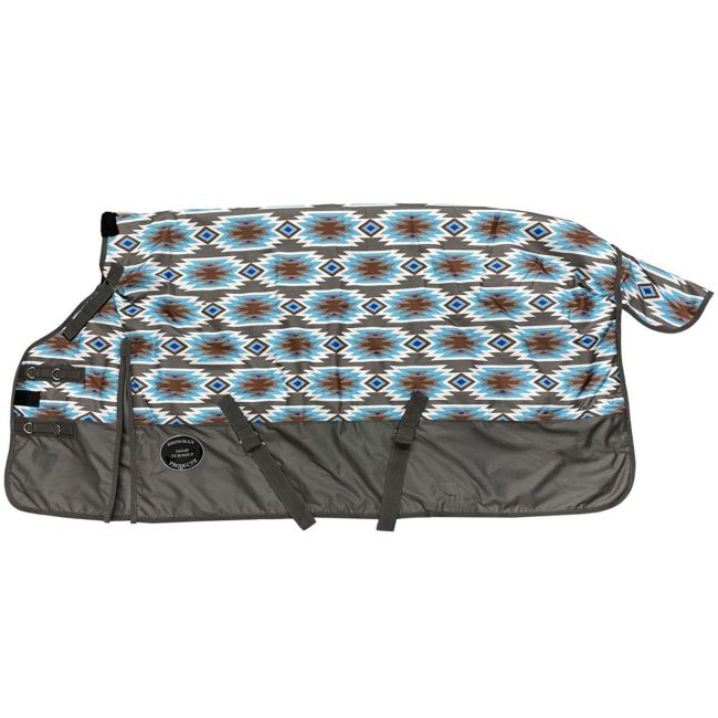 Showman Southwest Print 1200D Waterproof and Breathable Turnout Blanket