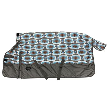 Showman Southwest Print 1200D Waterproof and Breathable Turnout Blanket - PONY/YEARLING 48"- 54"