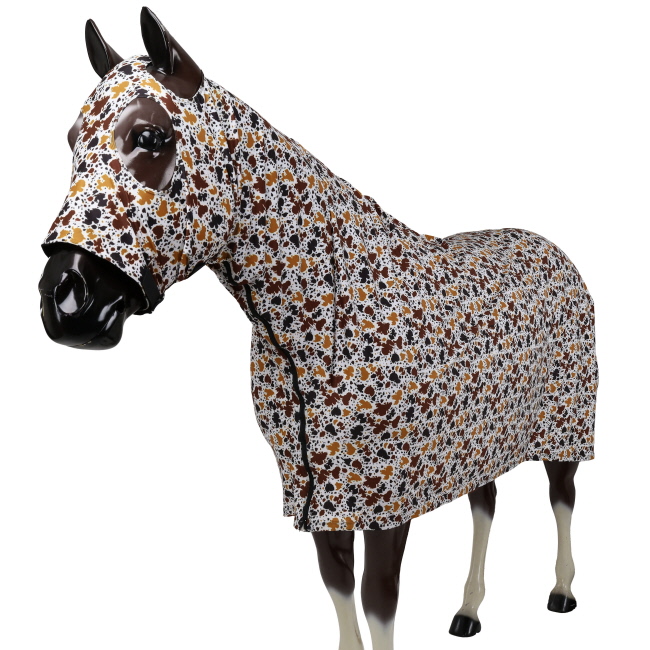 Showman Cow Print Full Body Slinky with Zipper #2