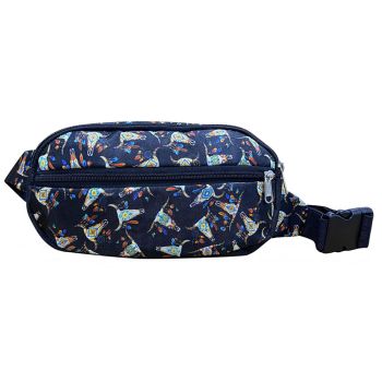 Showman Hip Pack (Fanny Pack) Bag with Steer Skull design