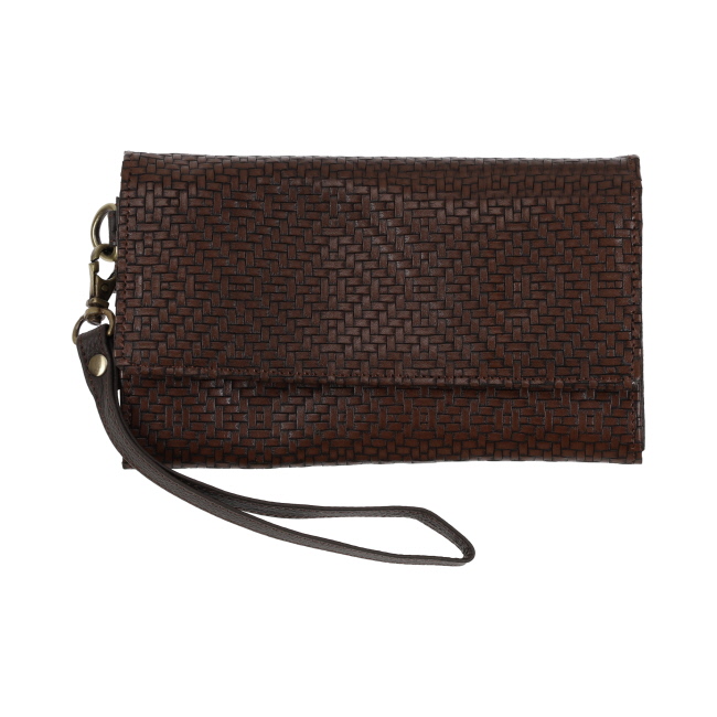 Klassy Cowgirl Cowboy's Weave Clutch Wallet