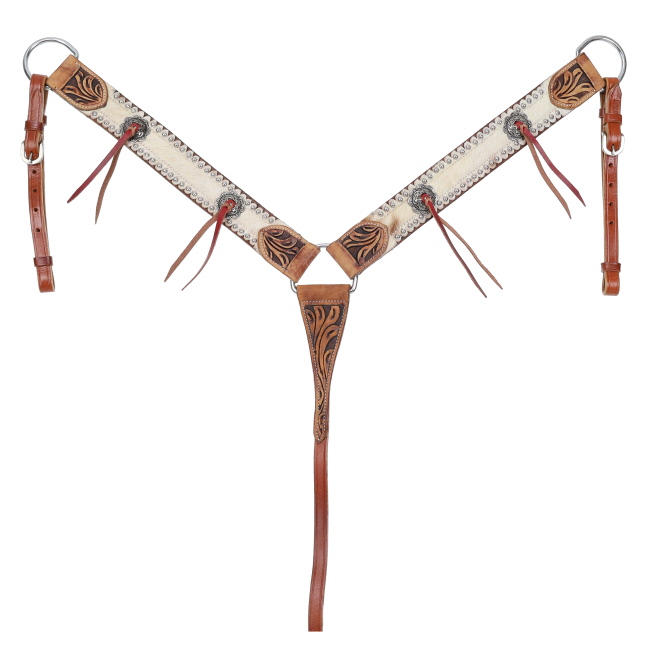 Showman Trailsman Browband Headstall and Breastcollar Set #3