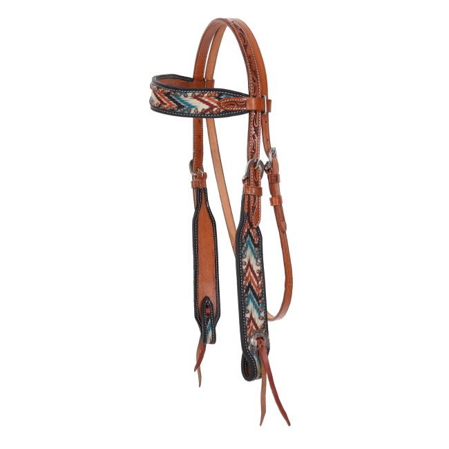 Showman Shockwave Browband Headstall and Breastcollar Set #2