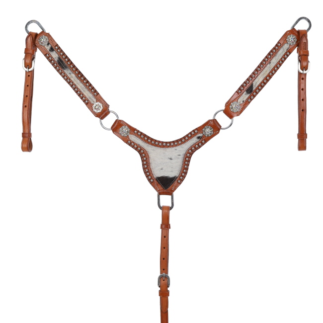 Showman Hide Haven Browband Headstall and Breastcollar Set #3