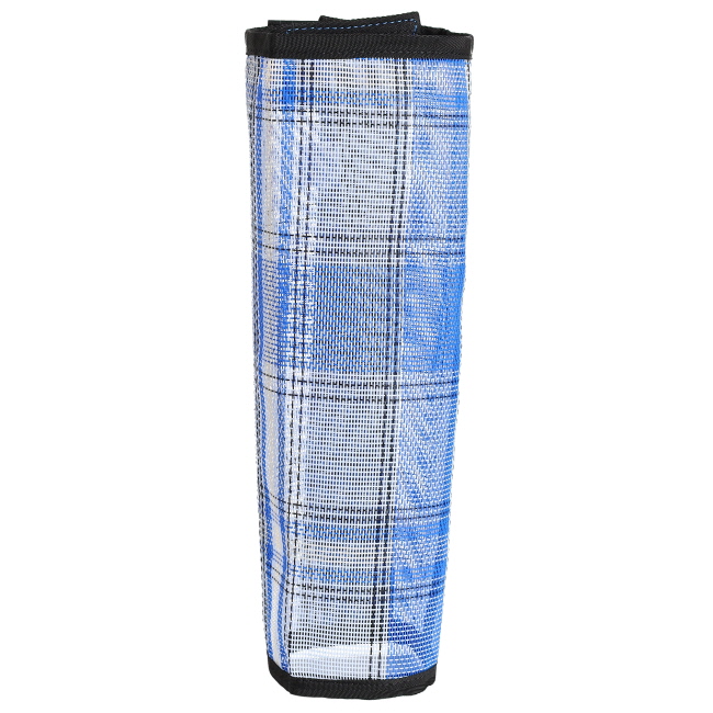 Showman Royal Blue Plaid Stand Up Fly Boot - Average #2