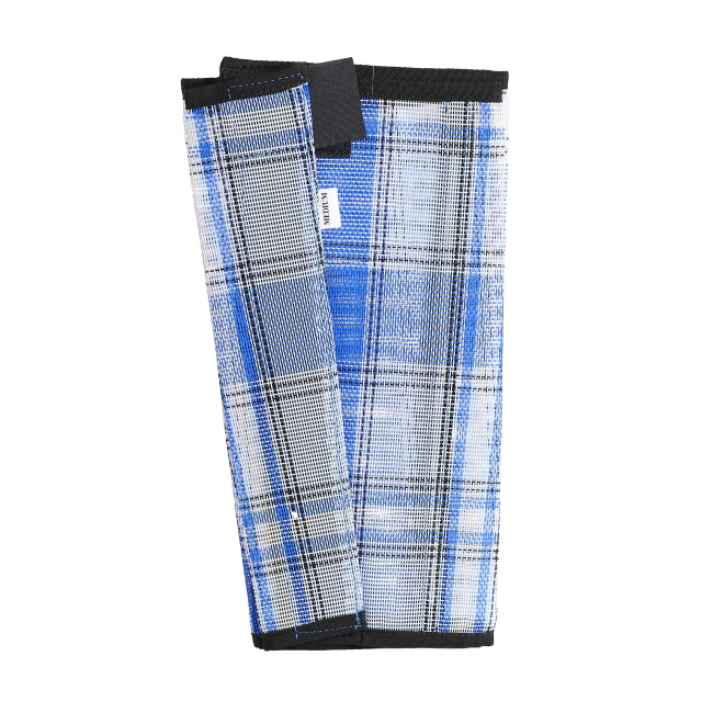 Showman Royal Blue Plaid Stand Up Fly Boot - Average #4