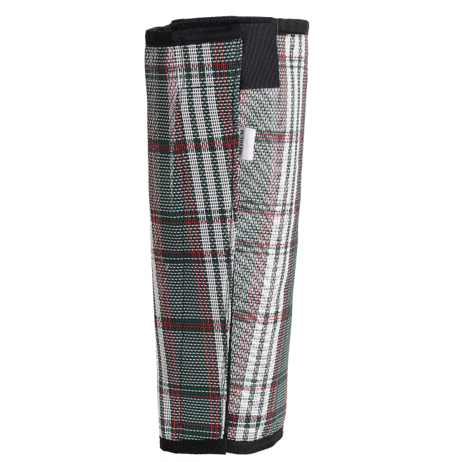 Showman Green Plaid Stand Up Fly Boot - Average #3