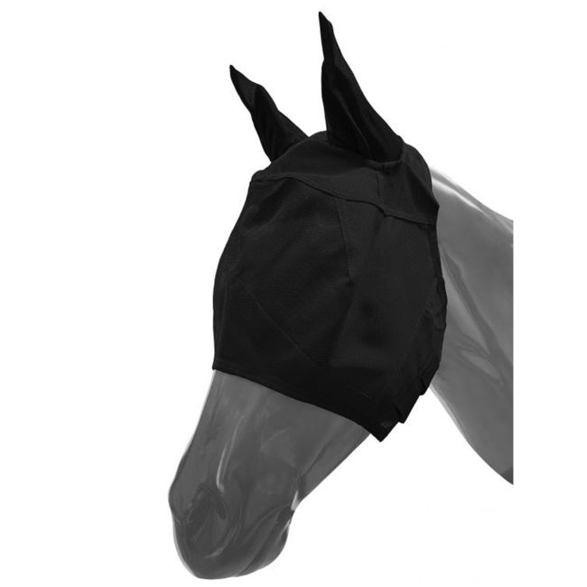 Showman Mesh Rip Resistant Fly Mask with Ears and Velcro Closure #2