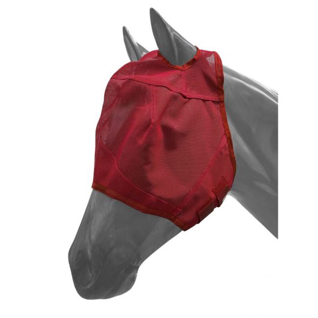 Showman Mesh Rip Resistant Fly Mask No Ears with Velcro Closure #5