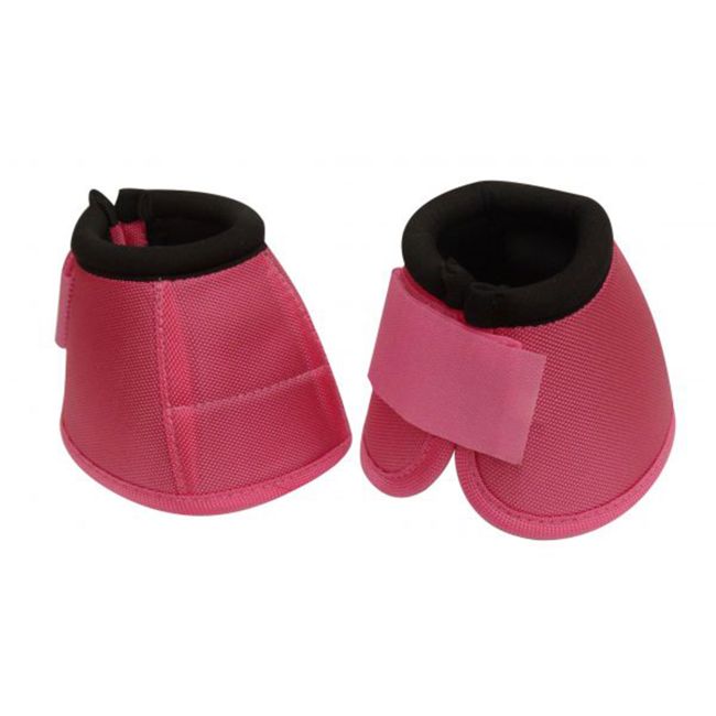 Showman Medium 1680 denier Heavy Duty No Turn bell boot with double velcro closure #3