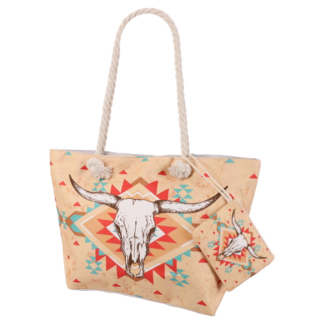 Desert Legacy Canvas Shoulder Tote