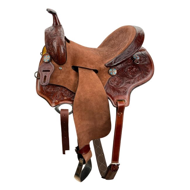 Posie Barrel Style Saddle - 15 Inch