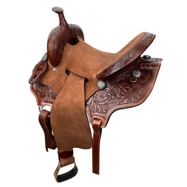 Posie Barrel Style Saddle - 15 Inch #2