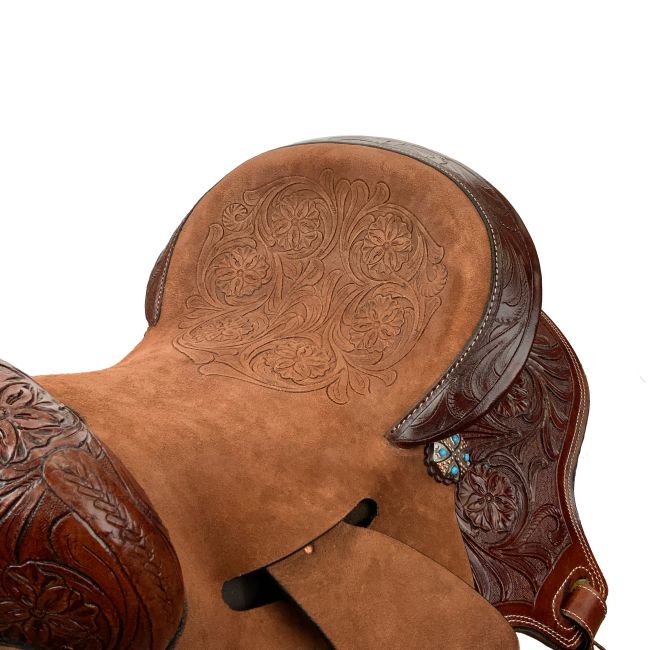 Posie Barrel Style Saddle - 15 Inch #3