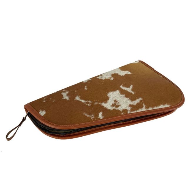 Showman Large Hair on Cowhide Pistol Case #3