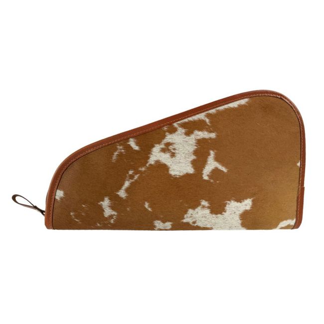 Showman Large Hair on Cowhide Pistol Case