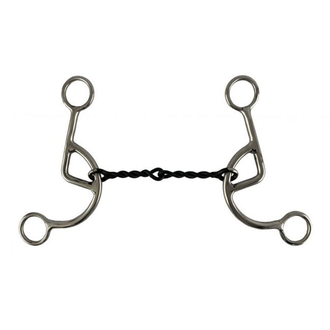 Showman 5" Stainless Steel Gag Style Sweet Iron Mouth